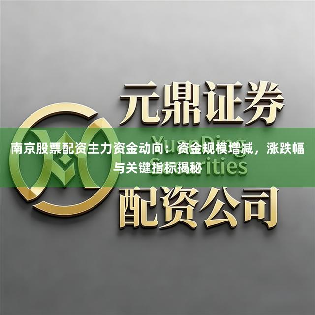 南京股票配资主力资金动向：资金规模增减，涨跌幅与关键指标揭秘