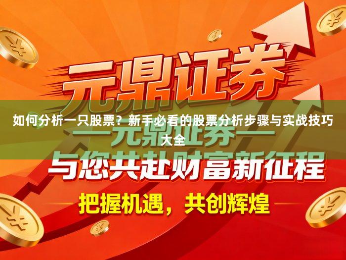 如何分析一只股票？新手必看的股票分析步骤与实战技巧大全